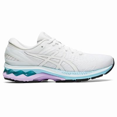 Női Asics Gel-Kayano 27 Futócipő AS1452963 Fehér/Titán